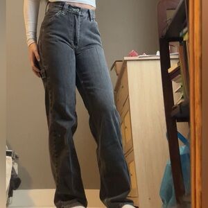 black brandy melville carpenter jeans